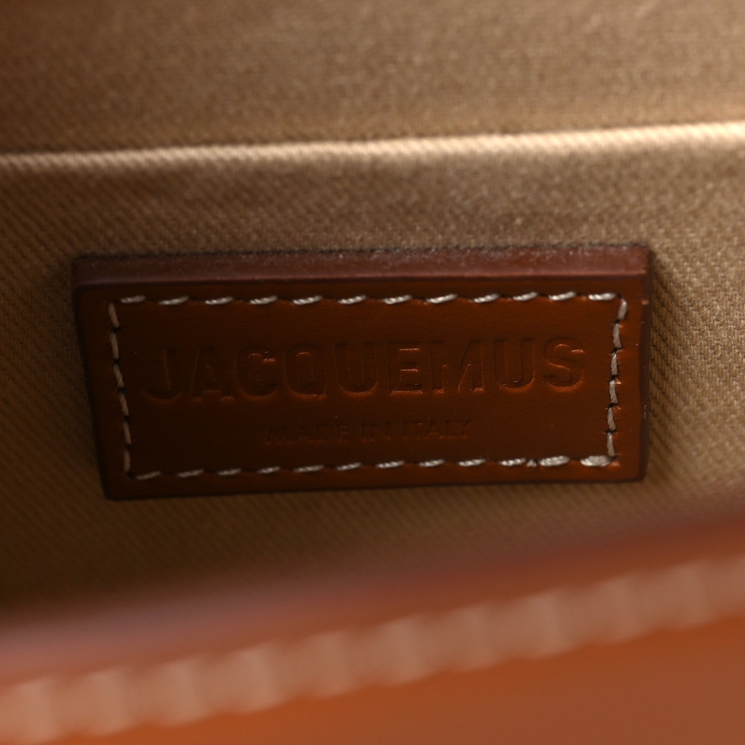 Jacquemus Smooth Calfskin Le Chiquito Moyen Light Brown 6 of 9