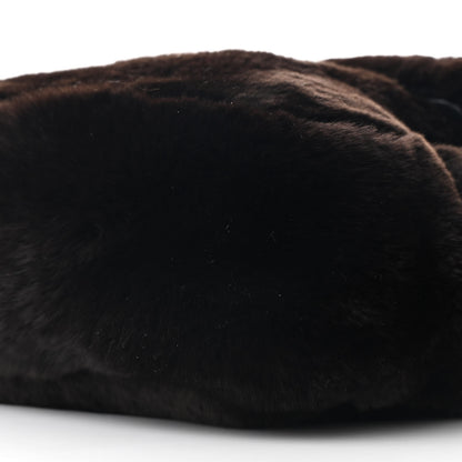 Chanel Rabbit Fur Flap Brown 10 of 10