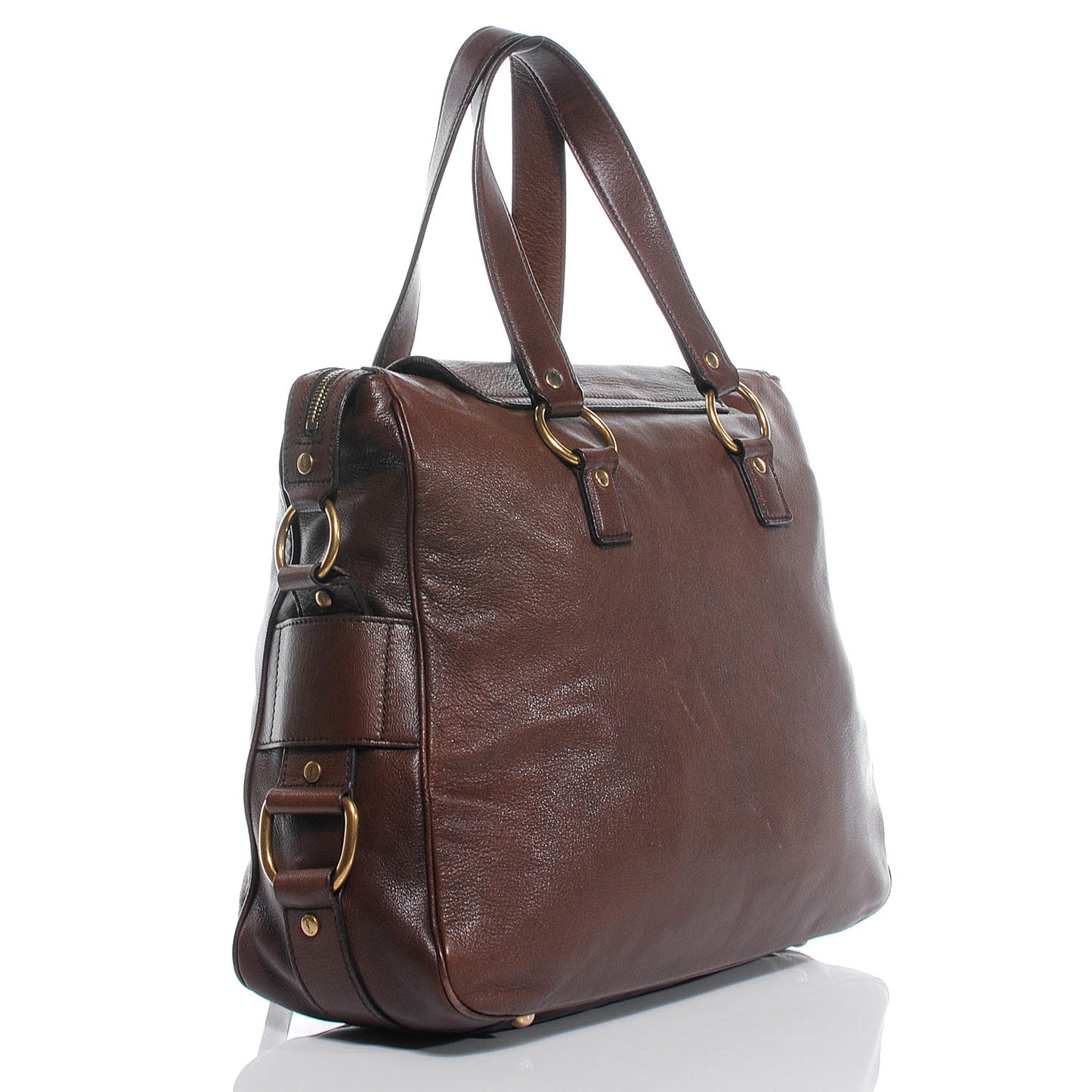 Leather Rive Gauche Brown