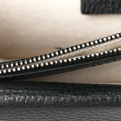 Gucci Pebbled Calfskin Small Dionysus Shoulder Bag Black 13 of 14