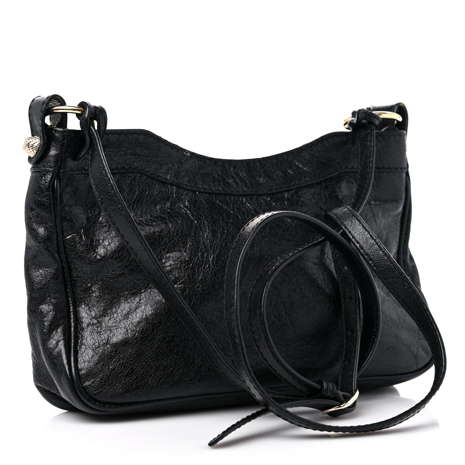 Balenciaga Agneau Giant 12 Gold Hardware Hip Black 3 of 10
