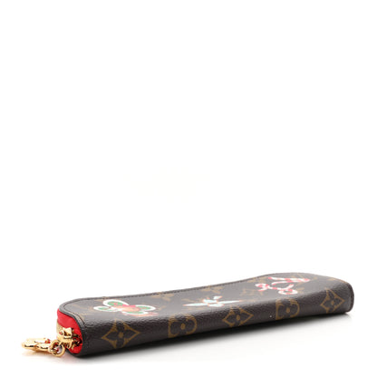 Louis Vuitton Monogram 2024 Christmas Animation Candy Factory Pencil Pouch Multicolor 4 of 7