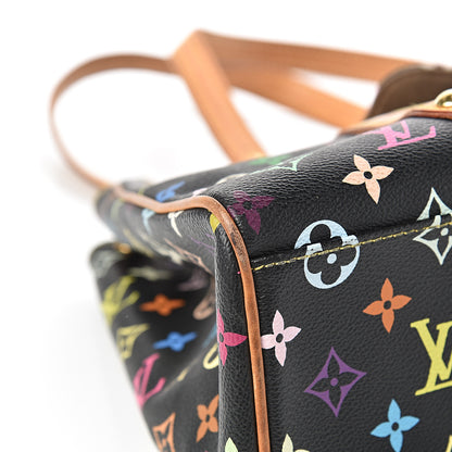 Louis Vuitton Monogram Multicolor Aurelia MM Black 8 of 21