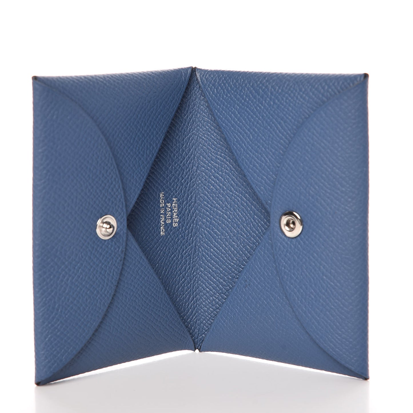 Epsom Calvi Card Case Bleu Brighton
