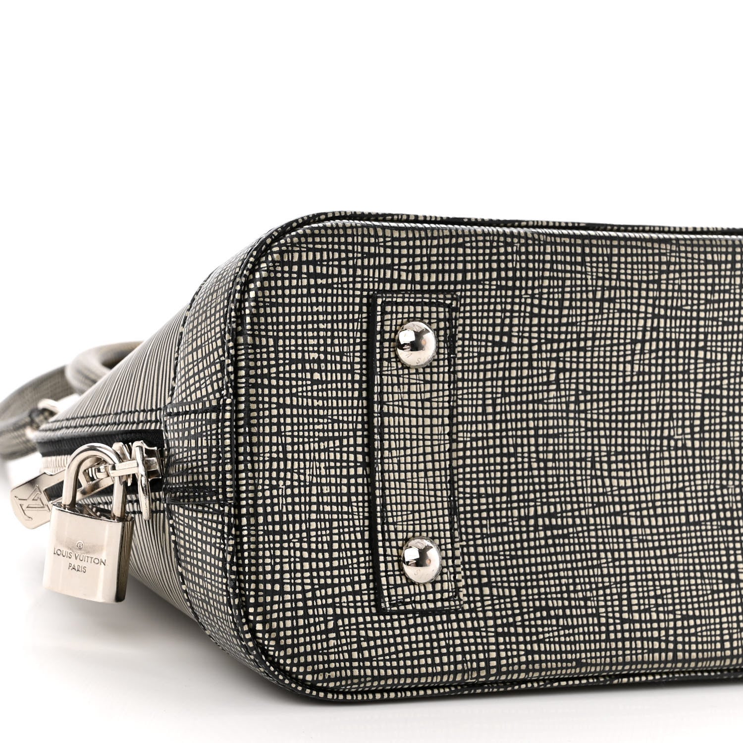 Louis Vuitton Epi Alma BB Platine 8 of 10