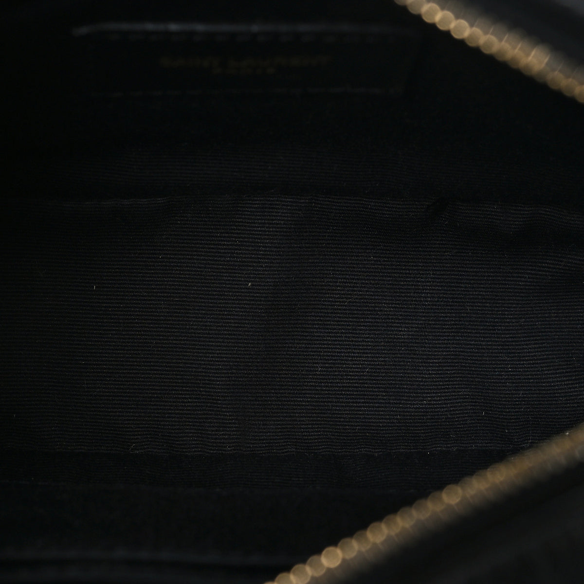 Calfskin Matelasse Monogram Lou Belt Bag Black