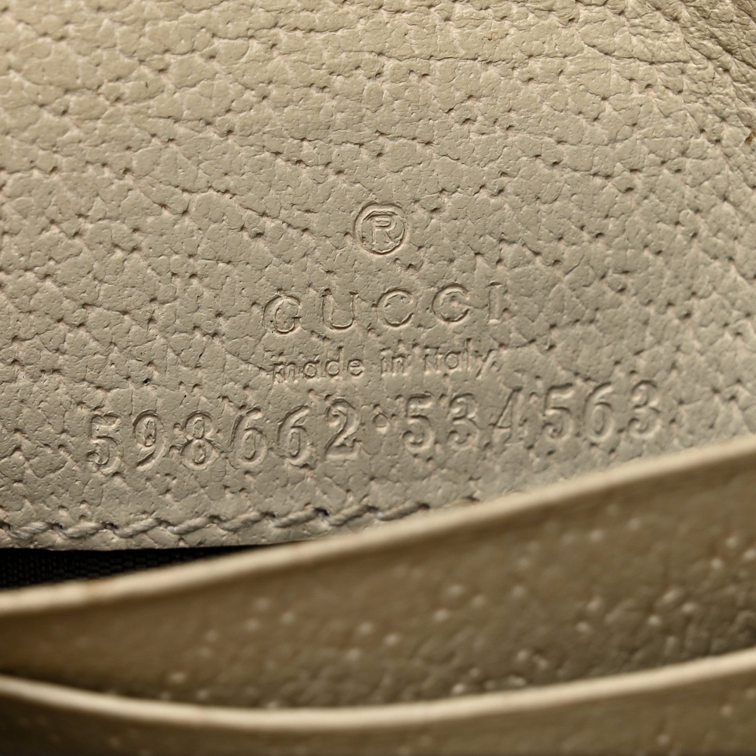 Gucci GG Supreme Monogram Flora Textured Calfskin Web Ophidia Card Case Wallet Beige Ebony Multicolor Mystic White 7 of 8