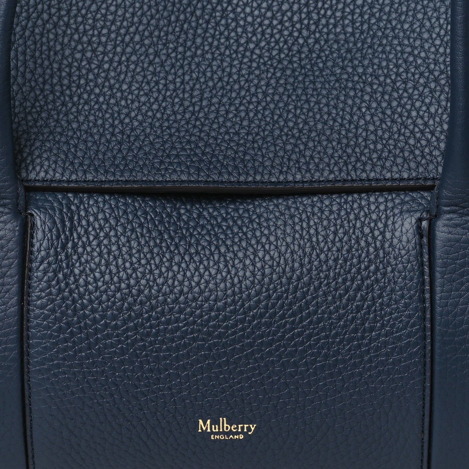 Mulberry Heavy Grain Small Soft Bayswater Satchel Night Sky 7 of 9