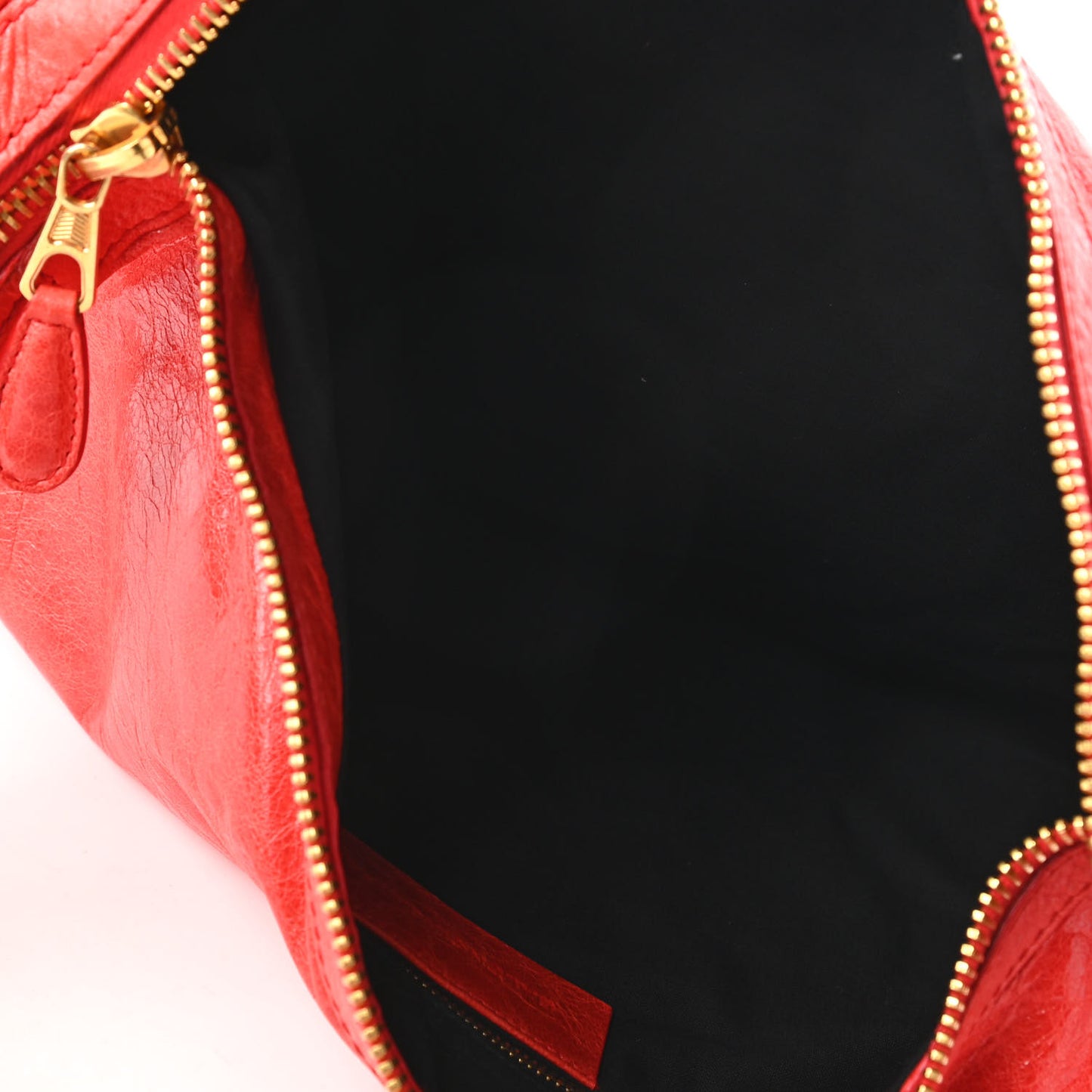 Agneau Giant 21 Gold Hardware Hobo Vermillion