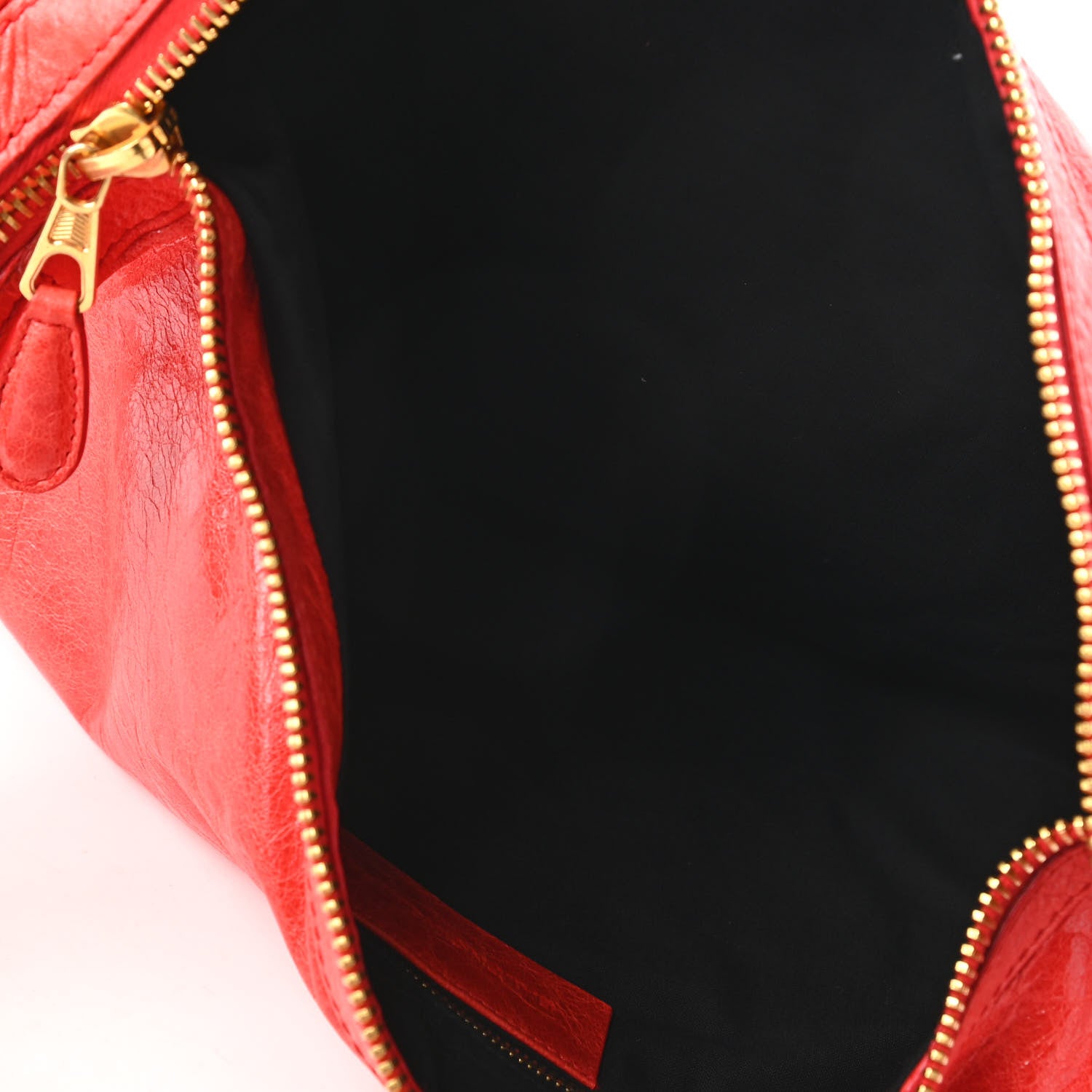 Balenciaga Agneau Giant 21 Gold Hardware Hobo Vermillion 5 of 10