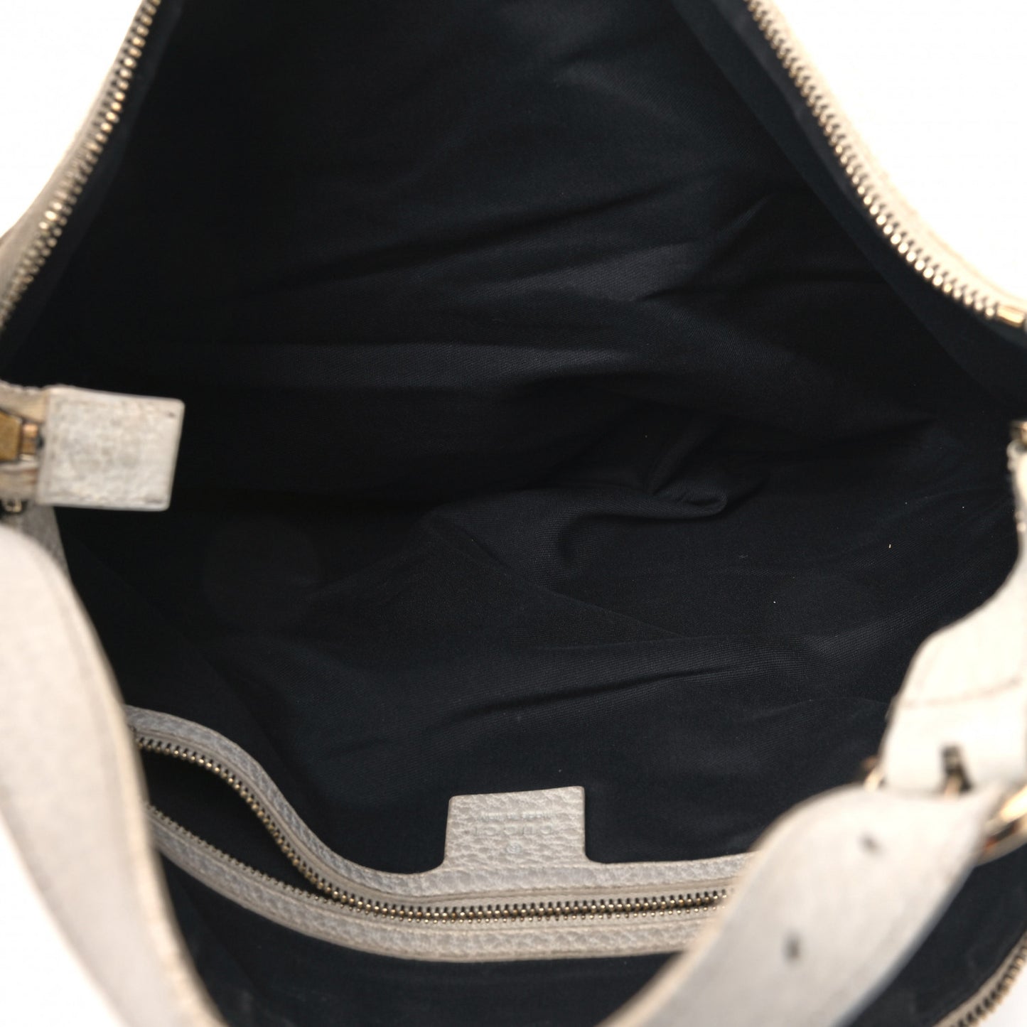 Calfskin Web Blondie Hobo White
