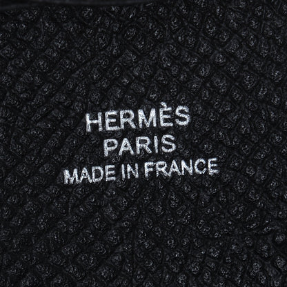 Hermes Epsom Bastia Coin Purse Black 5 of 8