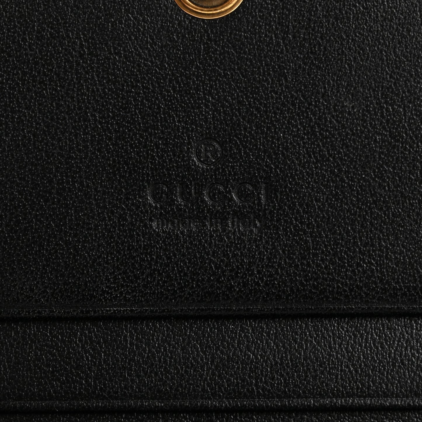 Calfskin Matelasse GG Marmont Card Case Wallet Black
