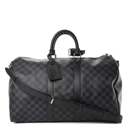 Louis Vuitton Damier Cobalt Keepall Bandouliere 45 1 of 18