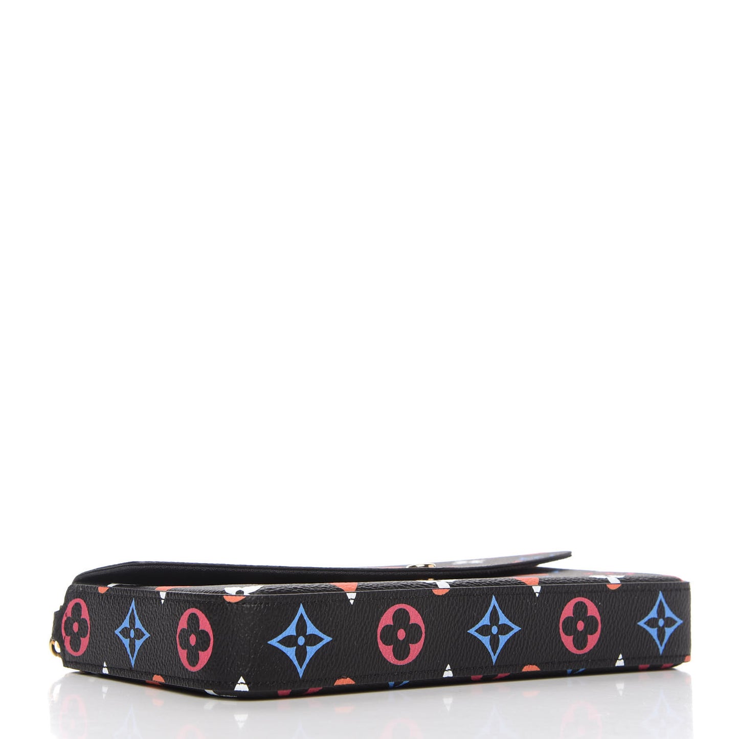 Game On Felicie Chain Wallet Black