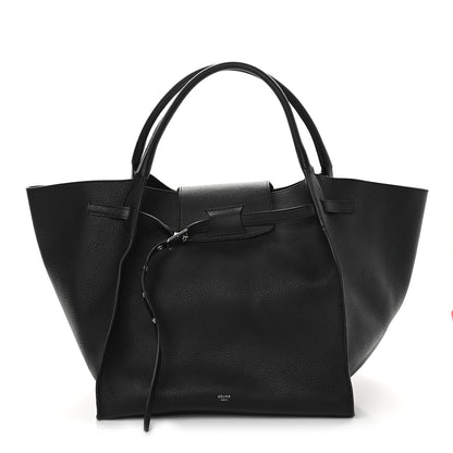 Celine Supple Grained Calfskin Medium Big Bag Black 1 of 9