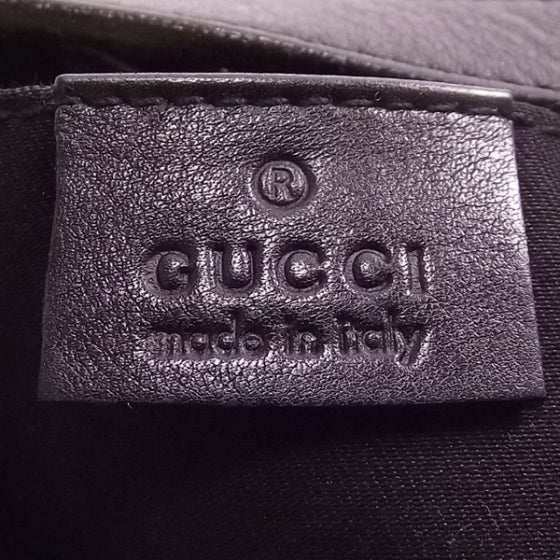 Gucci Leather Horsebit Small Handbag Black 8 of 10