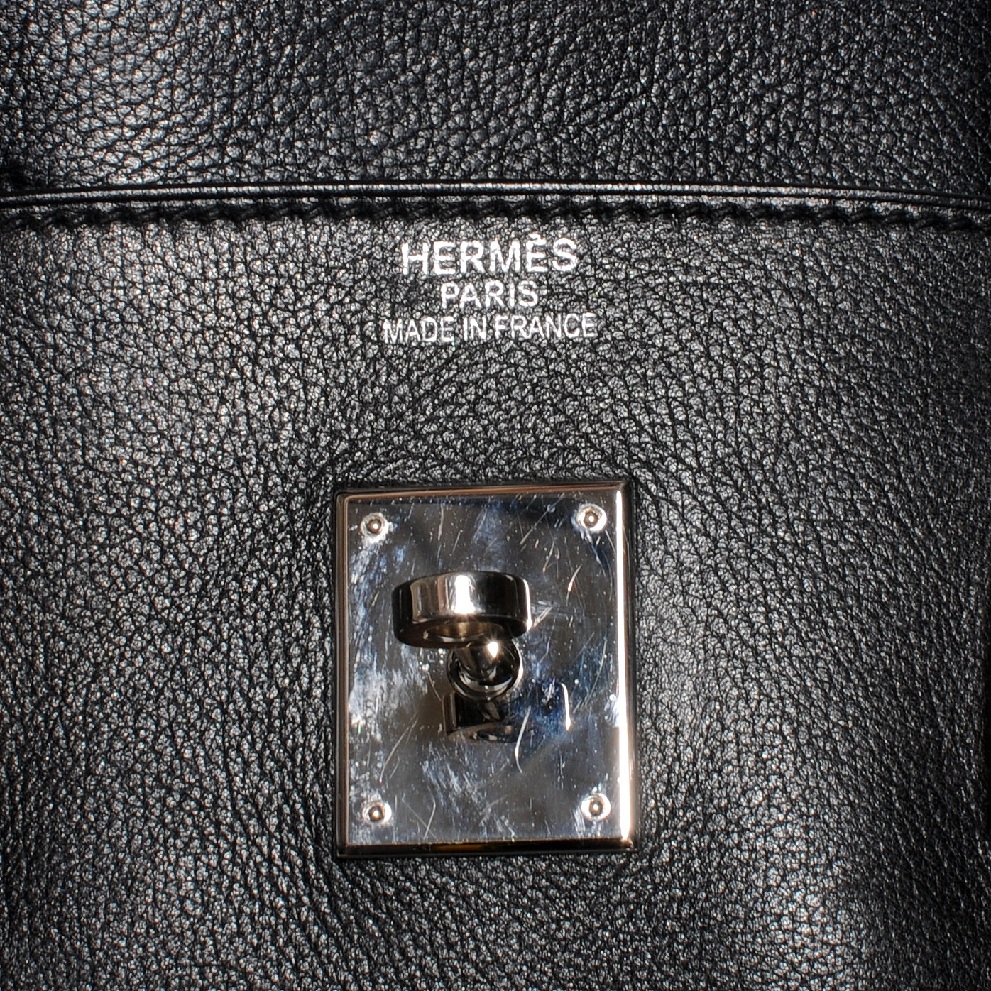 Hermes Evergrain Birkin 40 Black 8 of 10