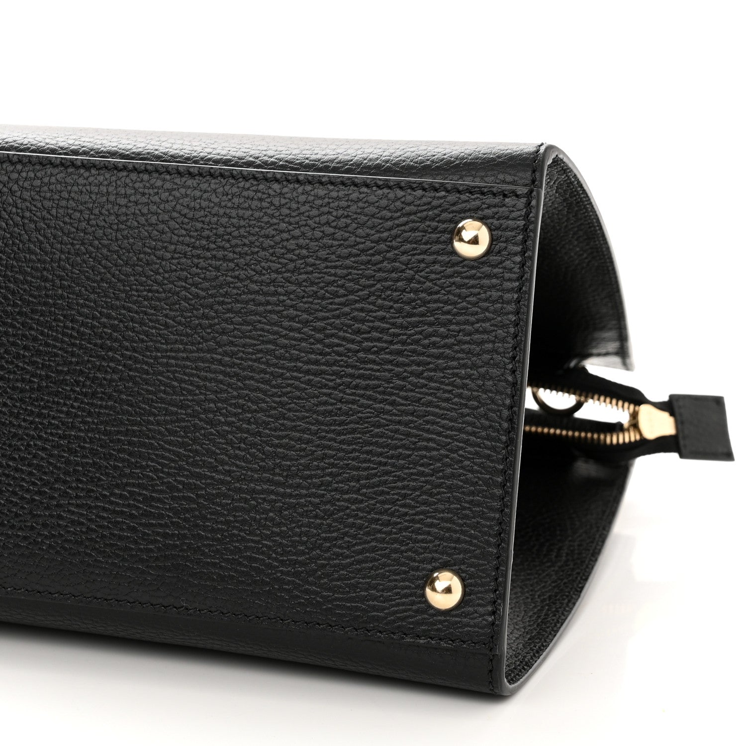 Gucci Dollar Calfskin Large Soho Top Handle Satchel Black 10 of 10
