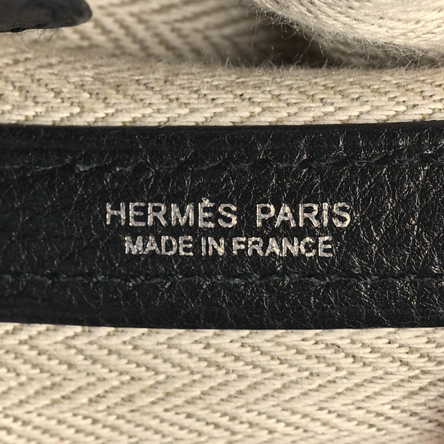 Hermes Negonda Garden Party Tote 36 MM Black 6 of 10