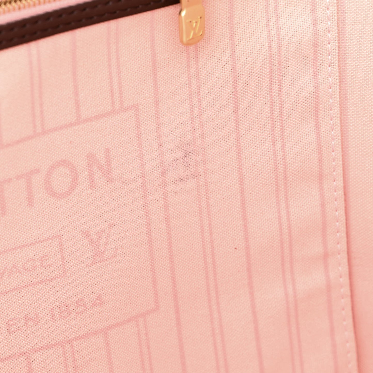 Damier Ebene Neo Neverfull MM Rose Ballerine