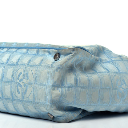 Chanel Nylon Travel Tote Blue 9 of 12