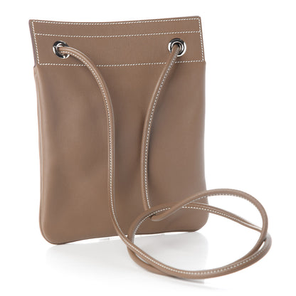 Hermes Milo Lambskin Swift Mini Aline Etoupe 3 of 9