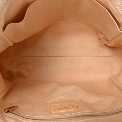 Chanel Lurex Boucle Small Deauville Tote Ivory 5 of 16