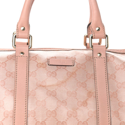 Gucci Crystal Monogram Joy Medium Boston Pink 8 of 14