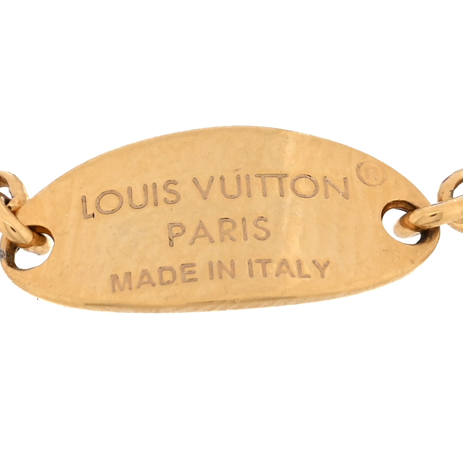 Louis Vuitton Metal Mother of Pearl Enamel LV Layer Color Ring Set S Gold 4 of 4