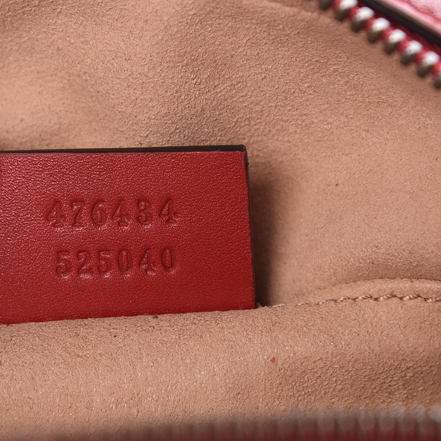 Calfskin Matelasse GG Marmont Belt Bag 95 38 Hibiscus Red