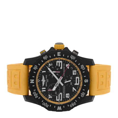 Breitling Breitlight Rubber 44mm Endurance Pro Chronograph Quartz Watch Yellow X82310 2 of 5
