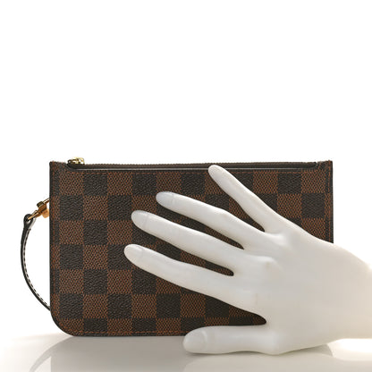 Louis Vuitton Damier Ebene Neverfull PM Pochette 2 of 8