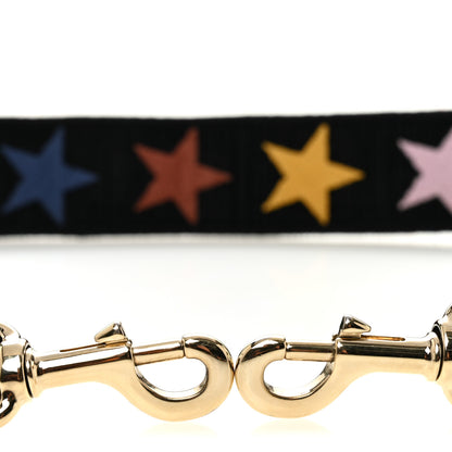 Valentino Garavani X JAMIE REID Canvas Embroidered Rockstud Guitar Strap Black 5 of 10