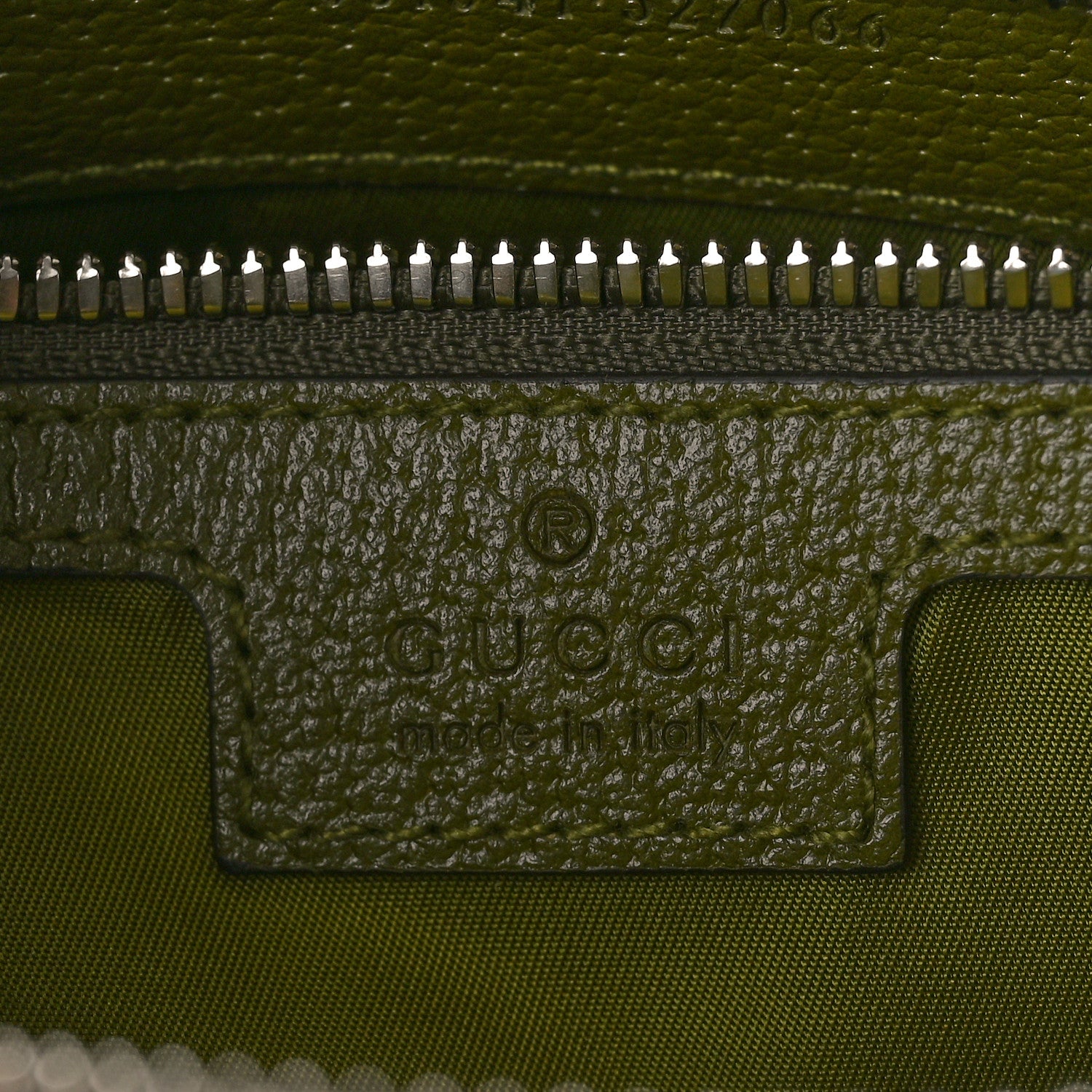 Gucci Econyl Nylon Monogram Off The Grid Belt Bag Juniper Green 6 of 11