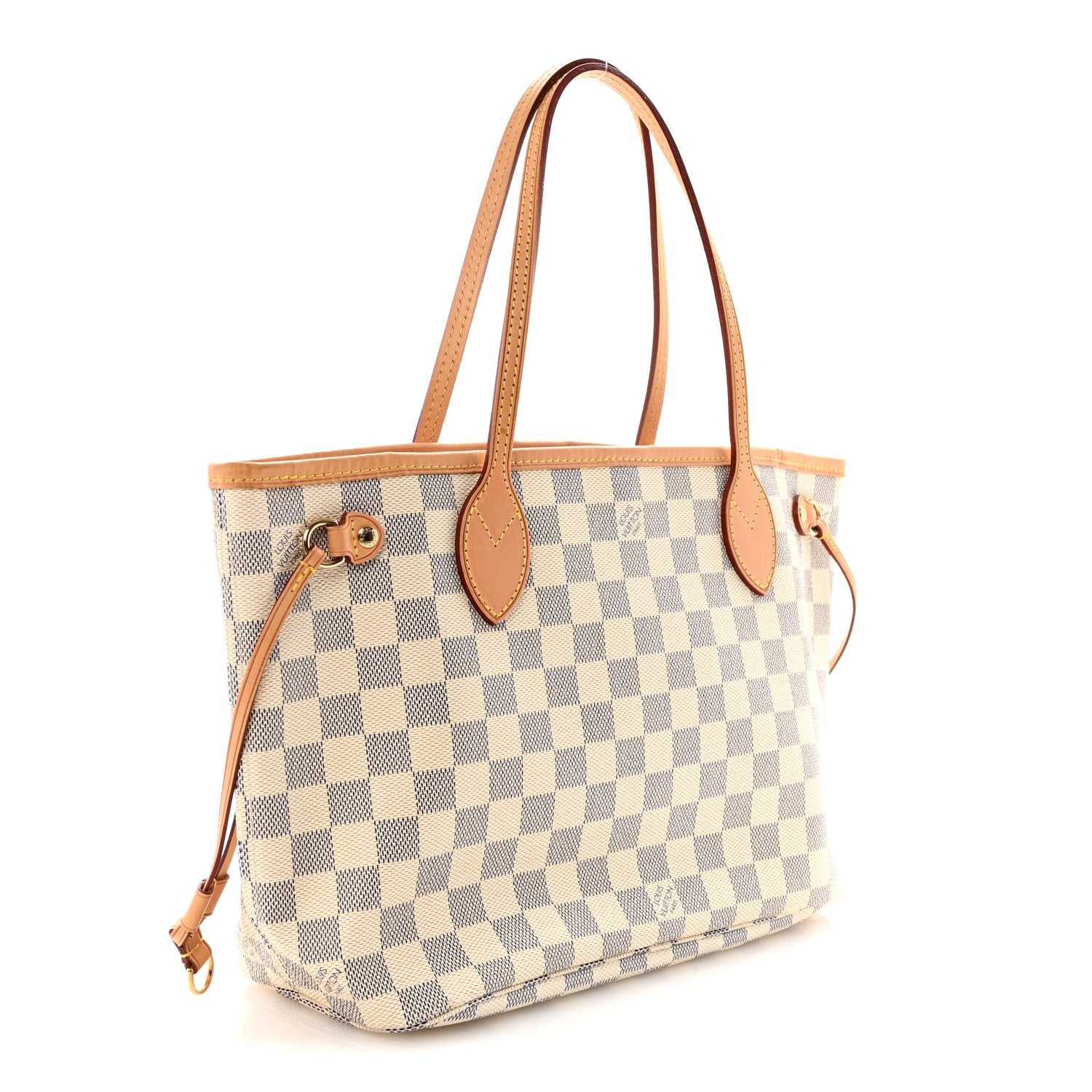 Louis Vuitton Damier Azur Neverfull PM 3 of 9