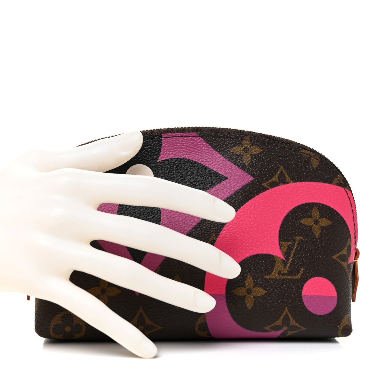 Monogram Game On Cosmetic Pouch