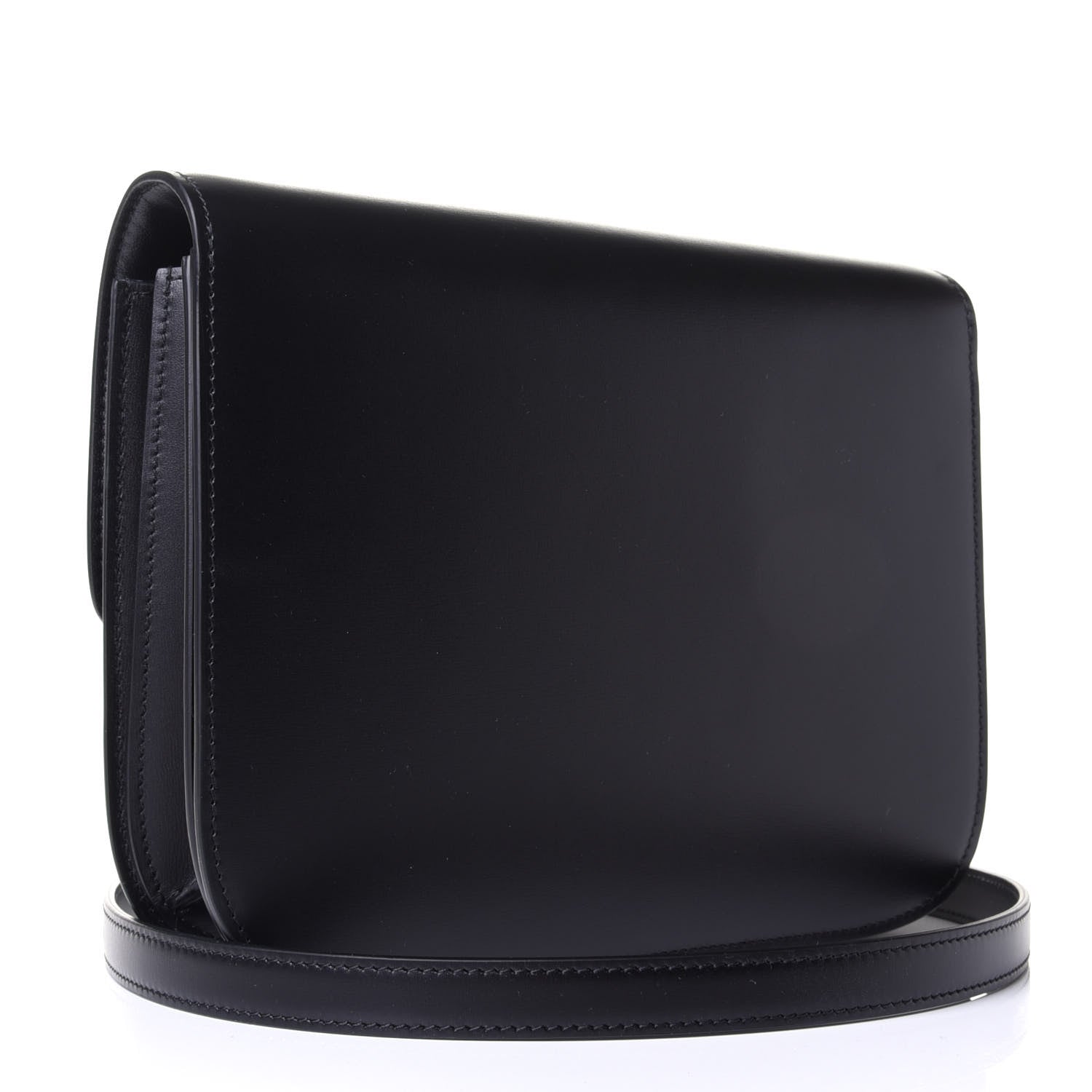 Celine Box Calfskin Medium Classic Box Flap Bag Black 2 of 4