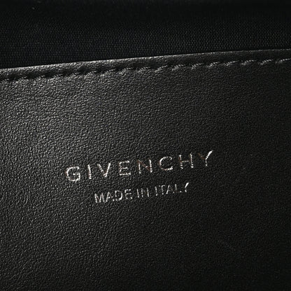 Givenchy Smooth Calfskin Medium Antigona Soft Lock Duffle Bag Black 6 of 9