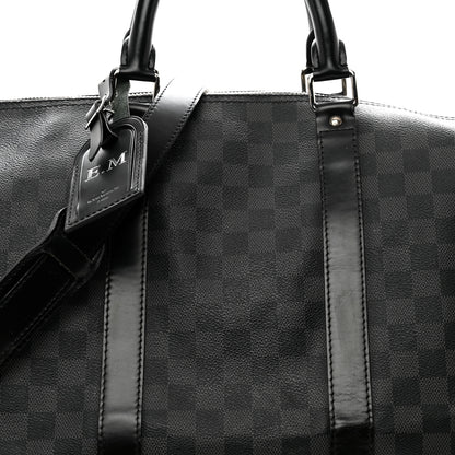Louis Vuitton Damier Graphite Keepall Bandouliere 55 6 of 14