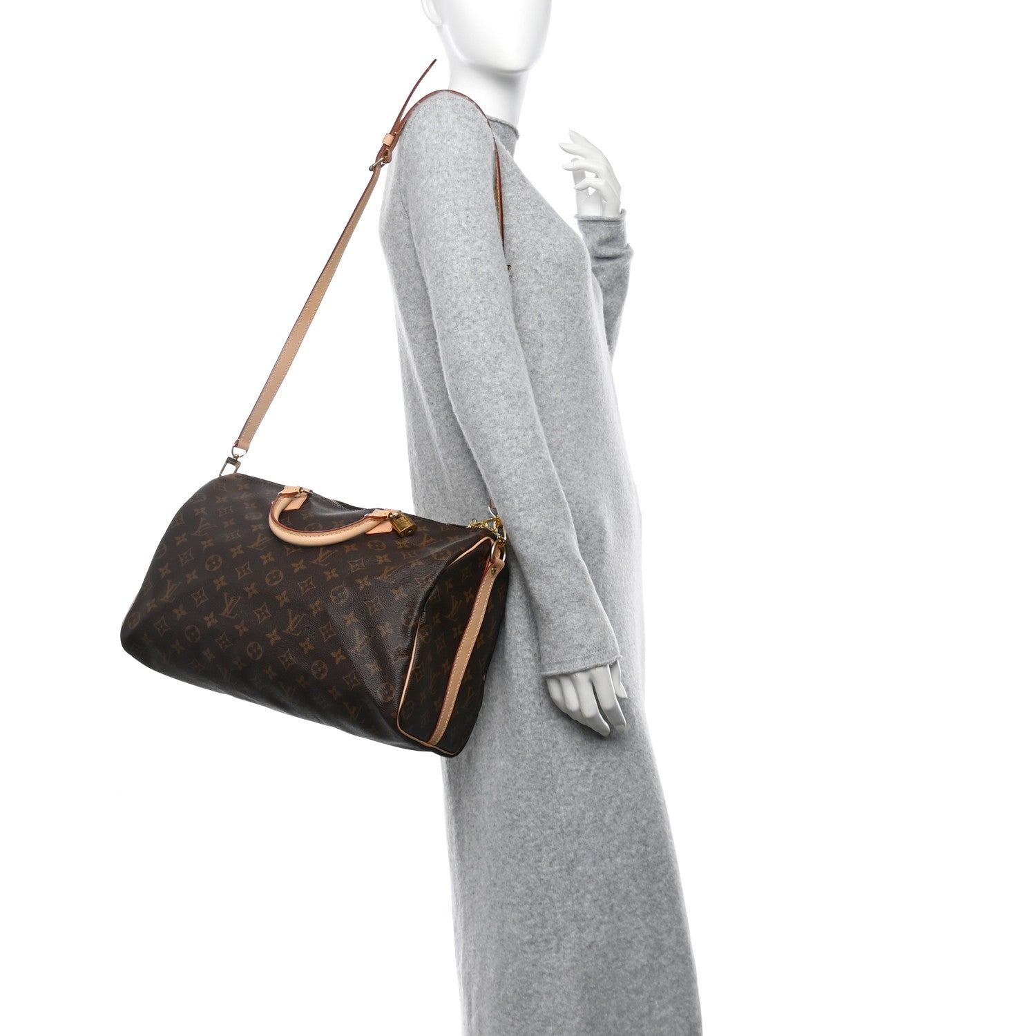 Louis Vuitton Monogram Speedy Bandouliere 35 2 of 13
