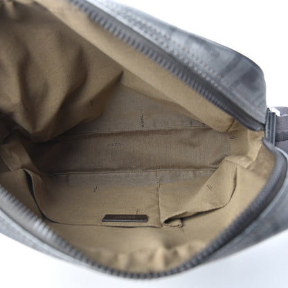 Fendi Zucca Spalmati Messenger Bag Grey 4 of 9
