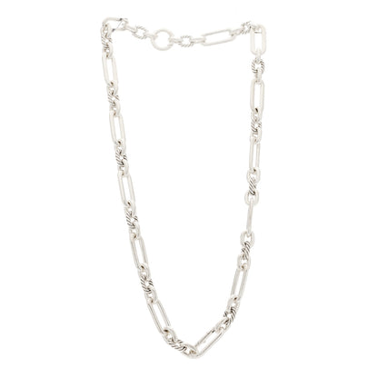 David Yurman Sterling Silver 9.8mm Lexington Chain Necklace 21" 2 of 5