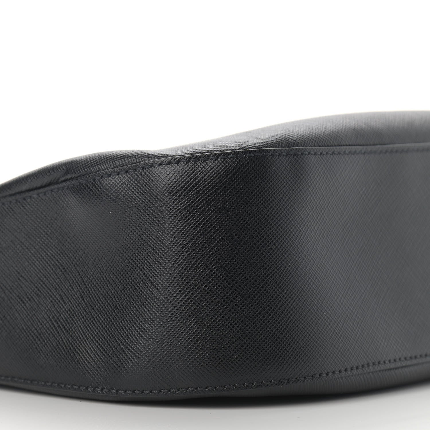 Prada Saffiano Lux Shoulder Bag Black 8 of 9