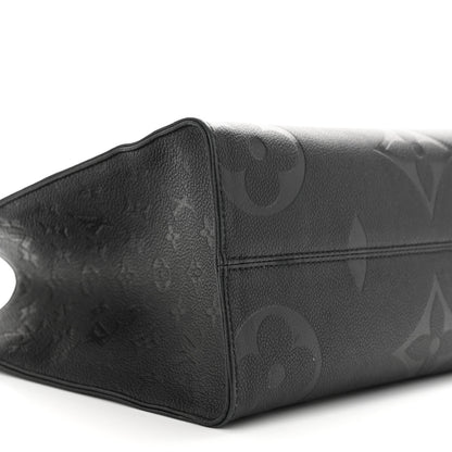 Louis Vuitton Empreinte Monogram Giant Onthego MM Black 8 of 11