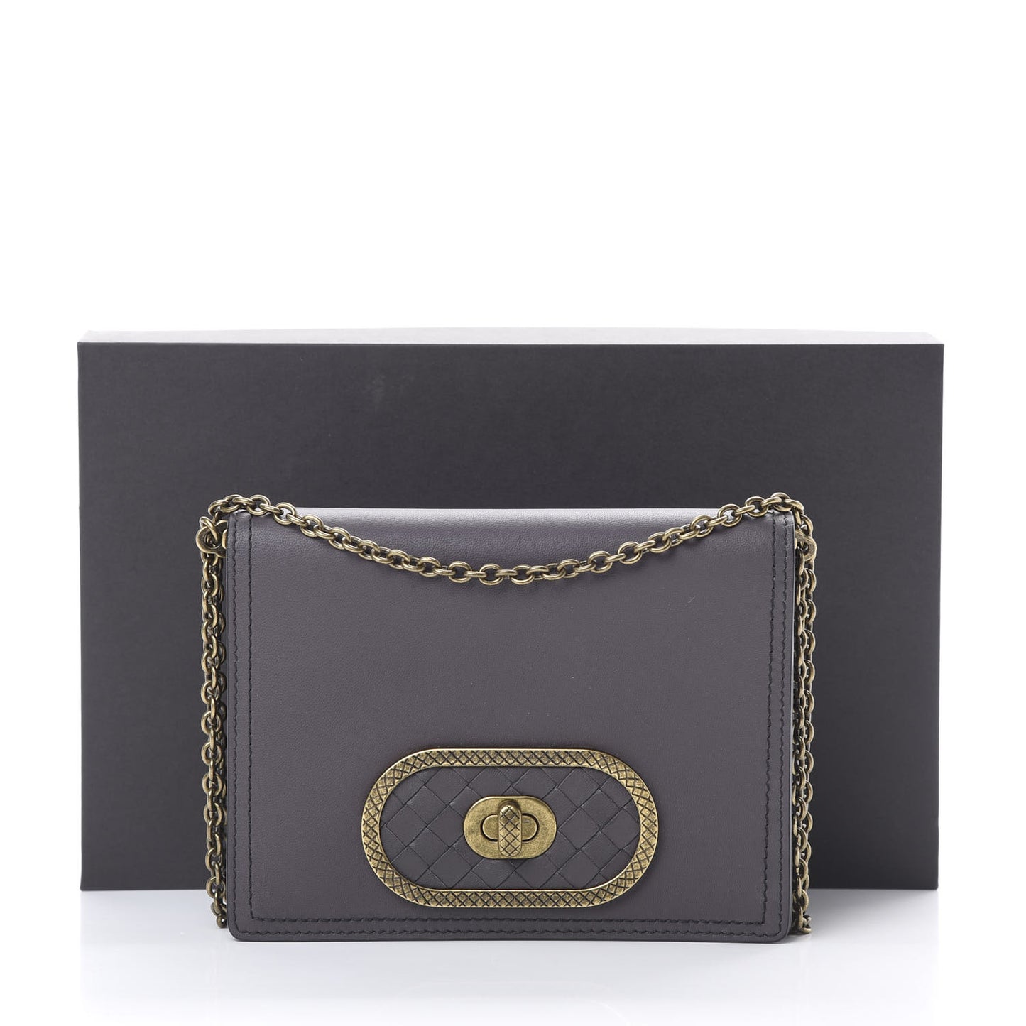 Nappa Ellittica Chain Wallet Quetsche