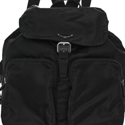 Prada Nylon Vela Large Backpack Black 7 of 10
