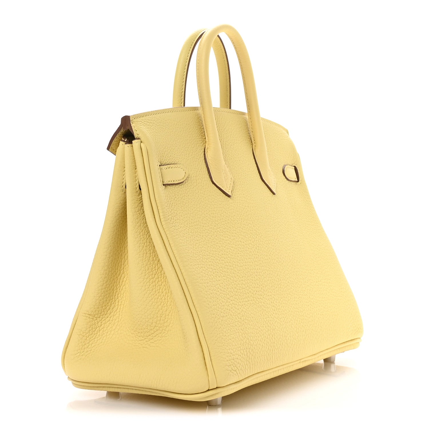 Hermes Togo Birkin 25 Jaune Poussin 3 of 11