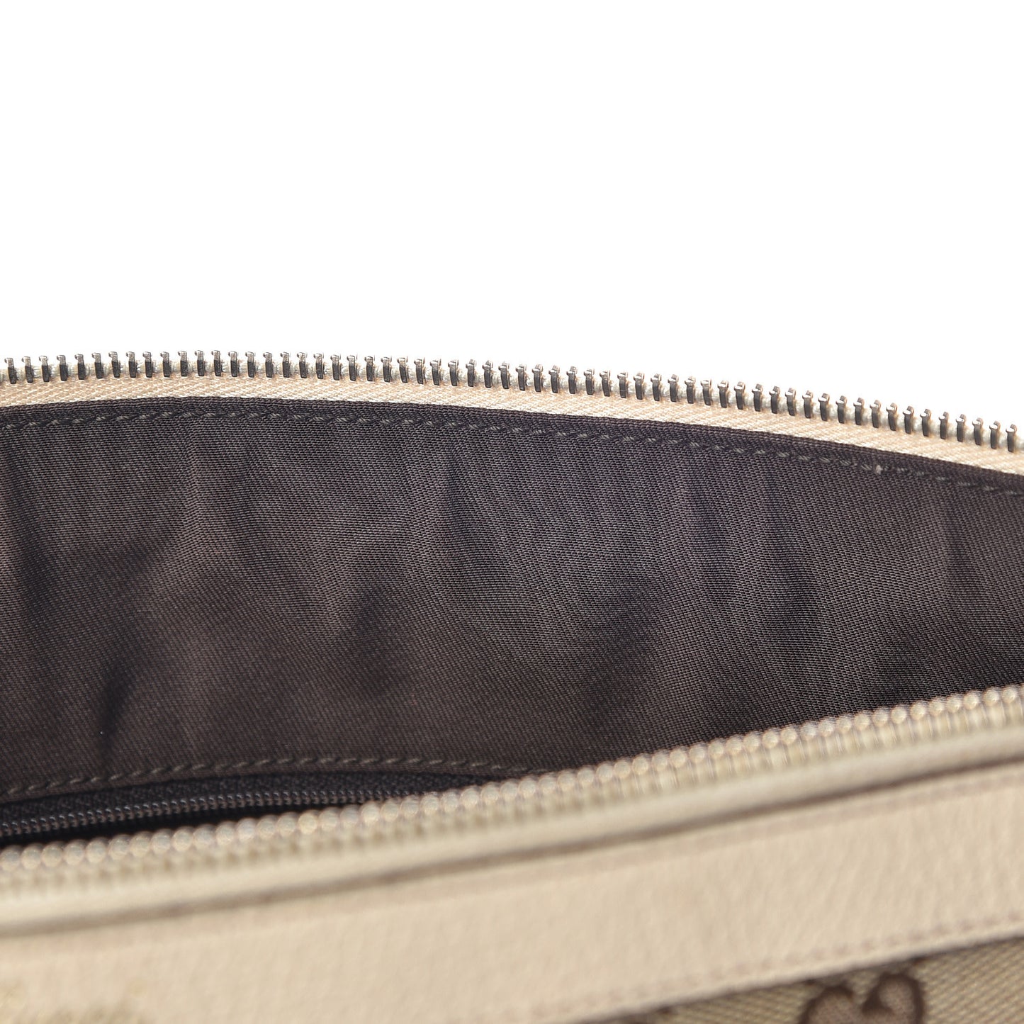 Monogram Medium Abbey Shoulder Bag Off White