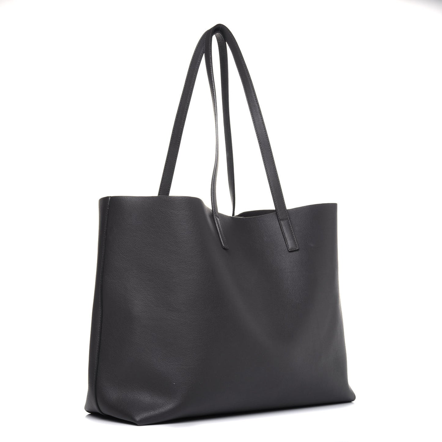 Calfskin Large Shopping Tote Fog